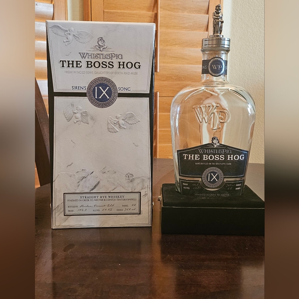 WhistlePig The Boss Hog  SIREN'S SONG IX Whiskey